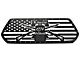 1-Piece Steel Pro Style Upper Grille Overlay; Liberty or Death (18-23 Tacoma)