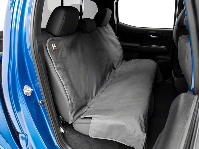 Weathertech Second Row Bench Seat Protector; Charcoal (21-24 Bronco)