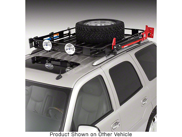 Surco Safari Roof Rack Kit with Roof Rails; 45-Inch x 50-Inch (05-23 Tacoma)