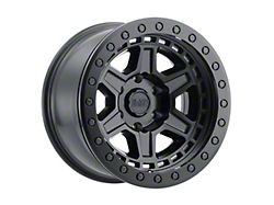 Black Rhino Reno Beadlock Matte Black with Black Bolts 6-Lug Wheel; 17x8.5; 0mm Offset (16-23 Tacoma)