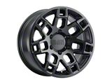 Black Rhino Ridge Matte Black 6-Lug Wheel; 18x9; 12mm Offset (22-23 Tundra)