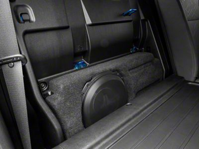 JL Audio Stealthbox; Black (16-23 Tacoma Double Cab)