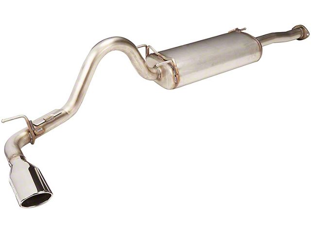 Toyota TRD Performance Single Exhaust System with Chrome Tip; Side Exit (16-23 2.7L Tacoma)