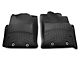 Weathertech DigitalFit Front and Rear Floor Liners; Black (12-15 Tacoma Double Cab)