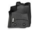 Weathertech DigitalFit Front and Rear Floor Liners; Black (18-23 Tacoma Double Cab w/ Automatic Transmission)