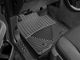 Weathertech All-Weather Front and Rear Rubber Floor Mats; Black (16-17 Tacoma w/ Automatic Transmission)