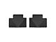 Weathertech All-Weather Front and Rear Rubber Floor Mats; Black (18-23 Tacoma w/ Automatic Transmission)