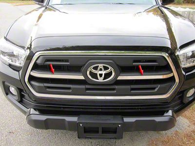 Front Grille Accent Trim; Stainless Steel (16-23 Tacoma)