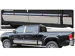 Rocker Panel Trim; Stainless Steel (16-23 Tacoma Double Cab w/ 6-Foot Bed)