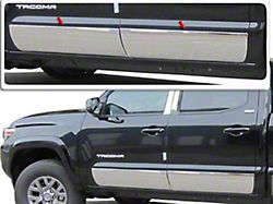 Rocker Panel Trim; Stainless Steel (16-23 Tacoma Double Cab w/ 5-Foot Bed)