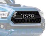 Toyota TRD Pro Upper Replacement Grille; Matte Black (16-18 Tacoma)