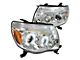 JDM Style Dual Halo Projector Headlights; Jet Black Housing; Clear Lens (05-11 Tacoma)