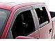Aeroskin Hood Protector and Low Profile Ventvisor Window Deflectors Combo Kit; Matte Black (05-11 Tacoma Double Cab)