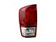 OE Style Tail Light; Smoked Housing; Red Clear Lens; Driver Side (16-17 Tacoma)