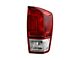 OE Style Tail Light; Smoked Housing; Red Clear Lens; Passenger Side (16-17 Tacoma)