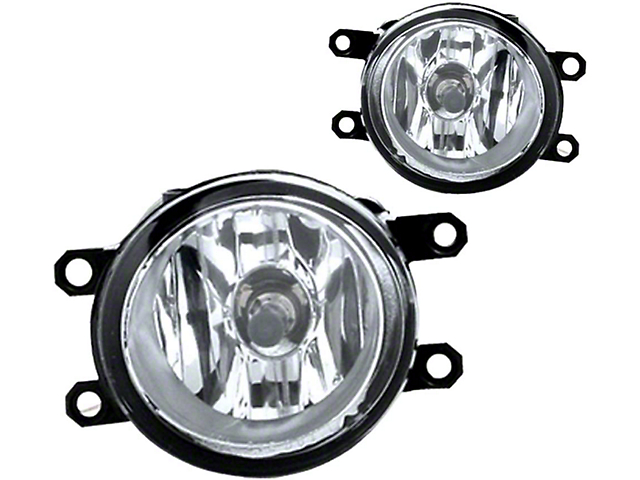 OE Style Replacement Fog Lights; Clear (12-15 Tacoma)