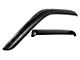 Snap-Inz In-Channel Sidewind Deflectors; Smoke (05-15 Tacoma Double Cab)