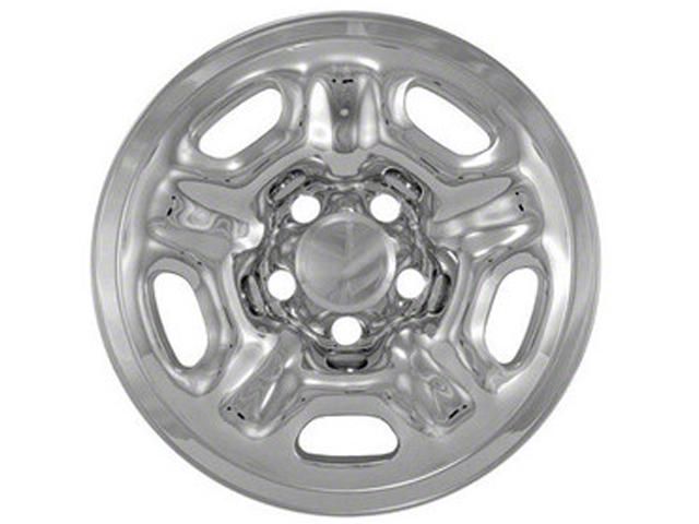 15-Inch Wheel Covers; Chrome (05-15 Tacoma)