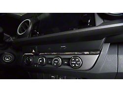 Above Climate Control Accent Trim Strip; Camouflage (16-23 Tacoma)