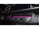 Above Climate Control Accent Trim Strip; Hot Pink (16-23 Tacoma)