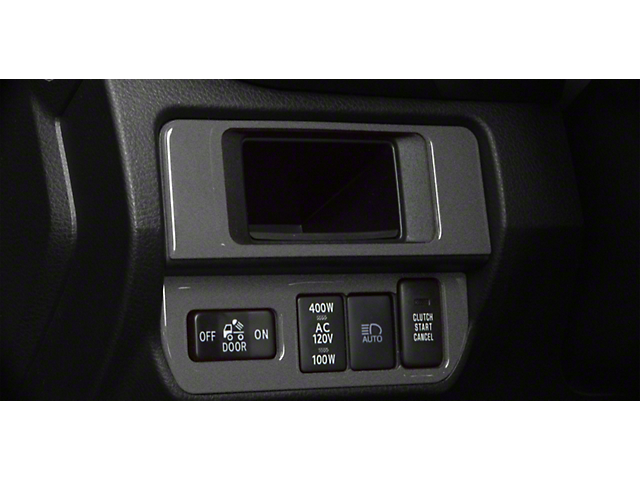 Dim Light 3-Switch Control Accent Trim; Charcoal Silver (16-22 Tacoma)