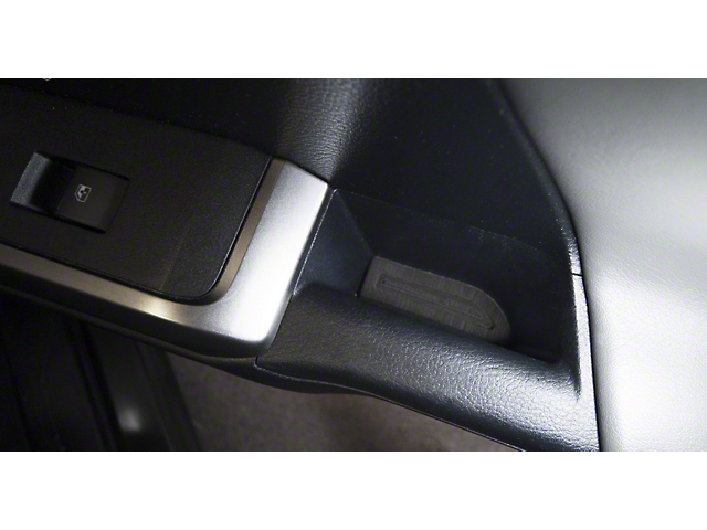Door Armrest Foam Inserts; Black/Black (16-22 Tacoma Double Cab)