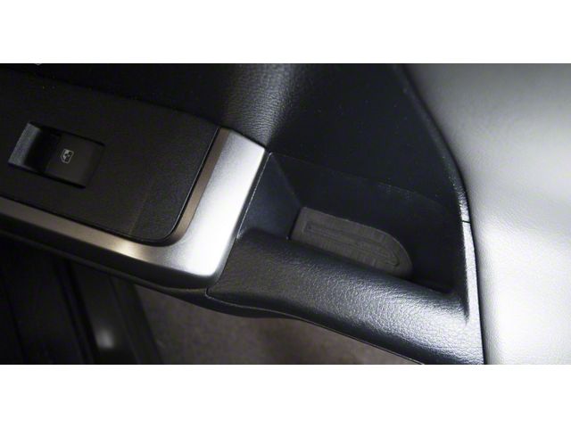 Door Armrest Foam Inserts; Black/Black (16-23 Tacoma Double Cab)