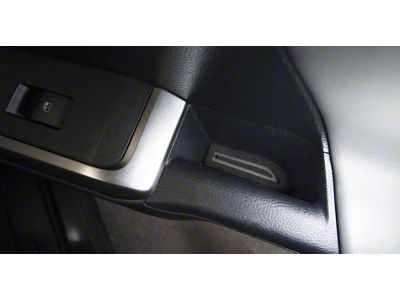 Door Armrest Foam Inserts; Black/Gray (16-23 Tacoma Access Cab)