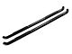 RedRock 3-Inch Side Step Bars; Black (07-21 Tundra Double Cab)