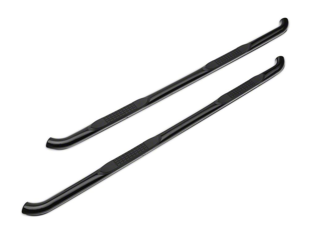 RedRock 3-Inch Side Step Bars; Black (07-21 Tundra CrewMax