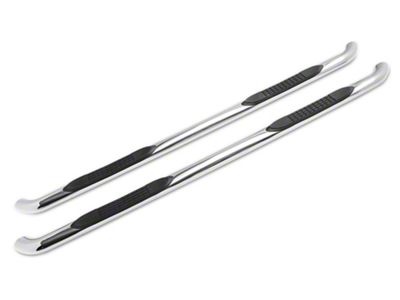 RedRock 3-Inch Side Step Bars; Stainless Steel (07-21 Tundra Double Cab)