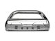 Barricade 3.50-Inch Oval Bull Bar with Skid Plate; Stainless Steel (07-21 Tundra)