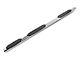 RedRock 5-Inch Oval Bent End Wheel to Wheel Side Step Bars; Stainless Steel (07-21 Tundra Double Cab w/ 6-1/2-Foot Bed)