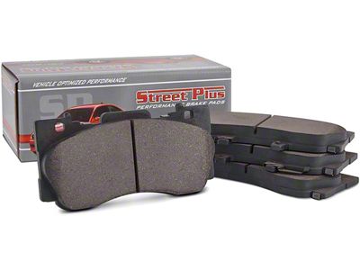 SP Performance Street Plus Semi-Metallic Brake Pads; Front Pair (07-18 Tundra)
