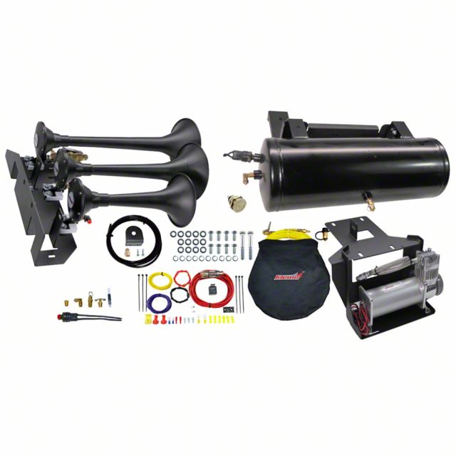Direct Fit Onboard Air System and Model 730 Demon Triple Train Horn (07-21 Tundra)
