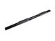 RedRock 5-Inch Oval Straight End Side Step Bars; Black (07-21 Tundra CrewMax)