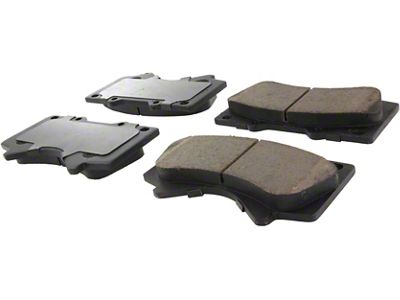 Select Axle Plain 5-Lug Brake Rotor and Pad Kit; Front (07-21 Tundra)
