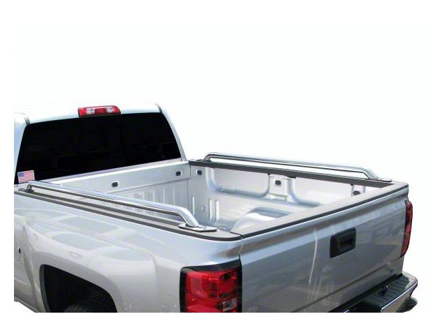 Bed Rails; Stainless Steel (07-21 Tundra w/ 6-1/2-Foot Bed)