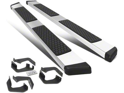 5.50-Inch Honeycomb Step Running Boards; Stainless Steel (07-21 Tundra Double Cab)