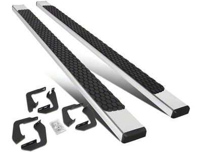 5-Inch Honeycomb Step Running Boards; Stainless Steel (07-21 Tundra Double Cab)