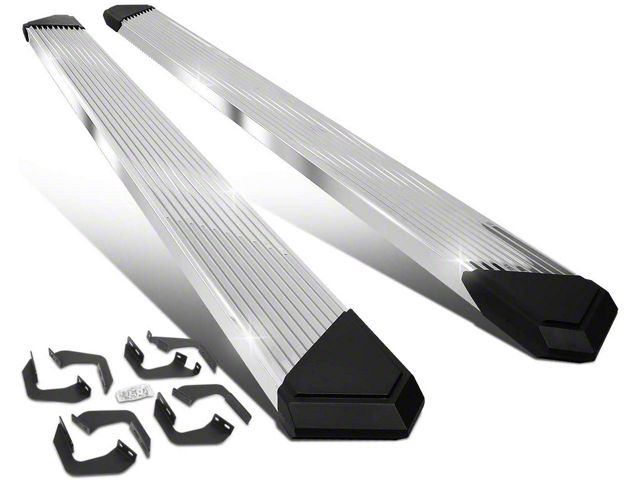 6.25-Inch Running Boards; Stainless Steel (07-21 Tundra CrewMax)