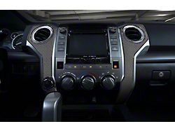 Bezel Accent Trim; Domed Carbon Fiber (14-21 Tundra)