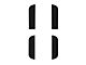 Door Armrest Foam Inserts; Black/Black (14-21 Tundra Double Cab)