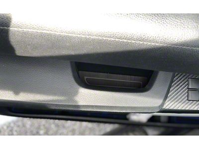 Door Armrest Foam Inserts; Black/Gray (14-21 Tundra Double Cab)