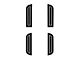 Door Armrest Foam Inserts; Black/White (14-21 Tundra Double Cab)