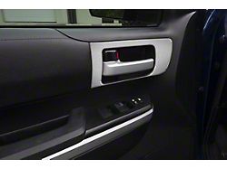 Front Door Handle Accent Trim; Silver Sky Metallic (14-21 Tundra w/o Memory Seat Button)