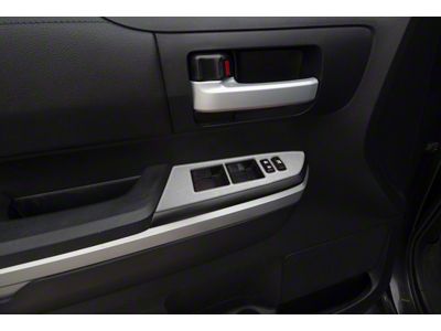 Front Door Switch Panel Accent Trim; Silver Sky Metallic (14-21 Tundra)