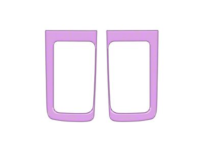 Rear Door Handle Accent Trim; Lavender Purple (14-21 Tundra Double Cab)