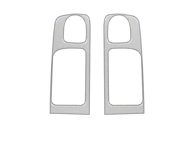Rear Door Handle Accent Trim; Silver Sky Metallic (14-21 Tundra CrewMax)