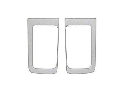 Rear Door Handle Accent Trim; Silver Sky Metallic (14-21 Tundra Double Cab)